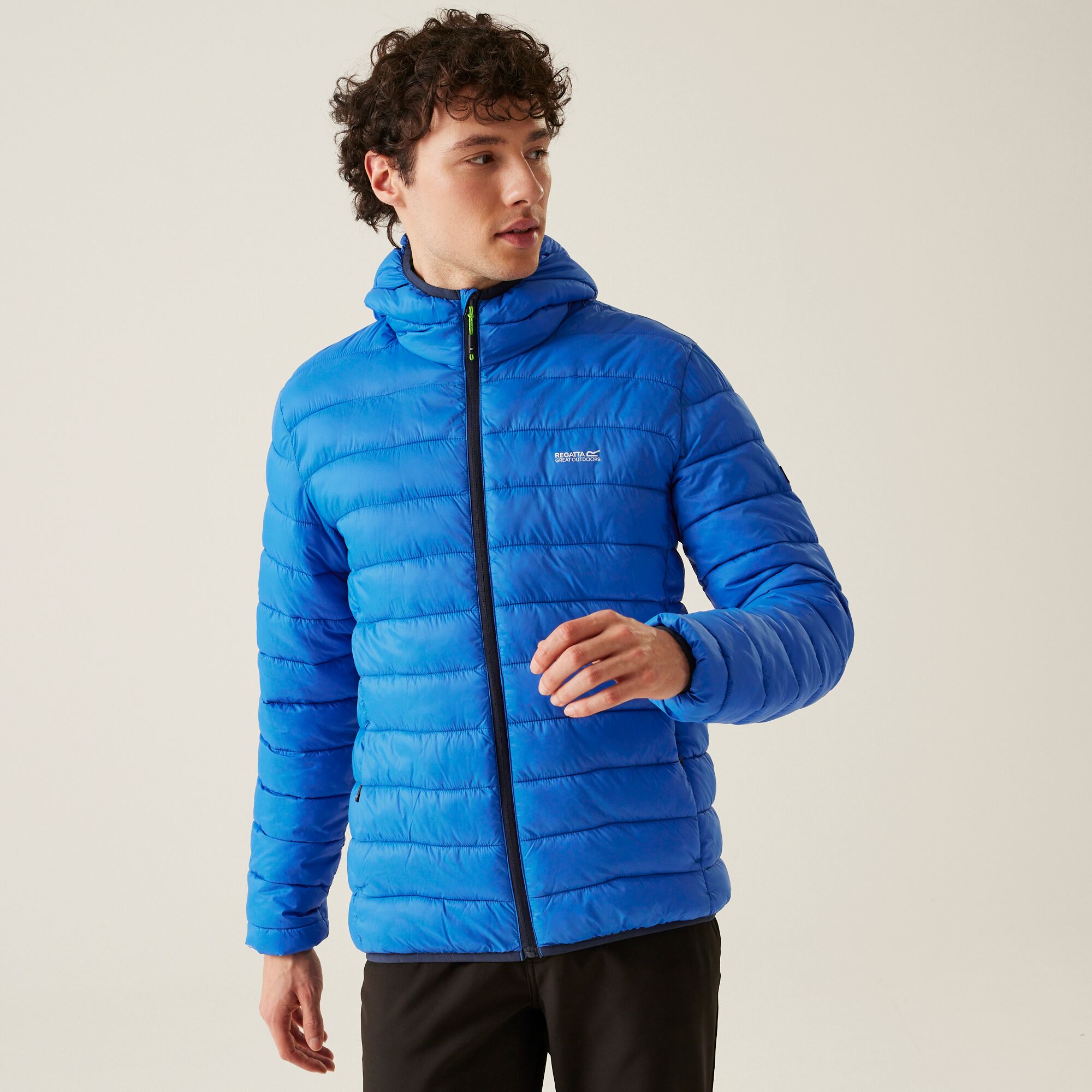 Vīriešu siltināta virsjaka Hooded Marizion Baffled Jacket