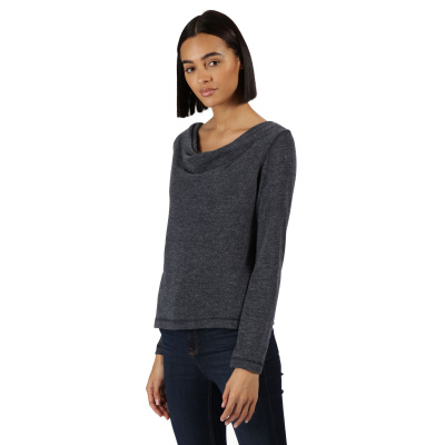Sieviešu krekls ar garām piedurknēm Frayda Cowl Neck Top, 4Q6, 10