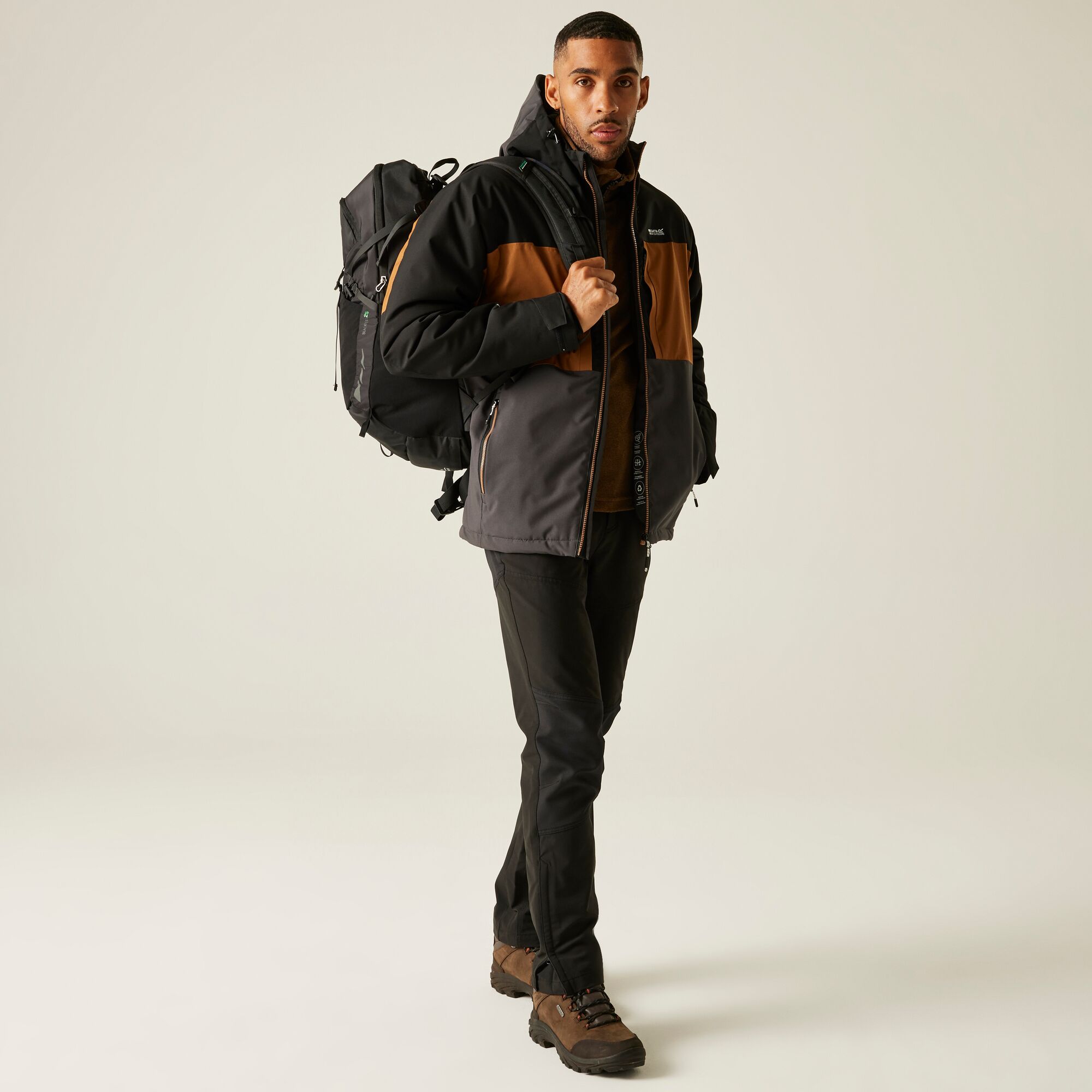 Vīriešu ūdensizturīga siltināta virsjaka Maland Waterproof Insulated Jacket, ZK3, S Vīriešu ūdensizturīga siltināta virsjaka Maland Waterproof Insulated Jacket, ZK3, S