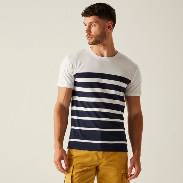 Мужская майка Shorebay III Striped T-Shirt, 061, L