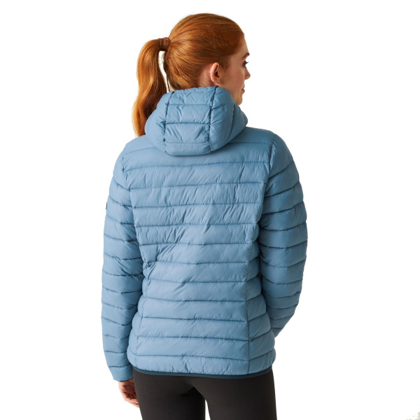 Women`s Hooded Marizion Baffled Jacket, Z61, 8