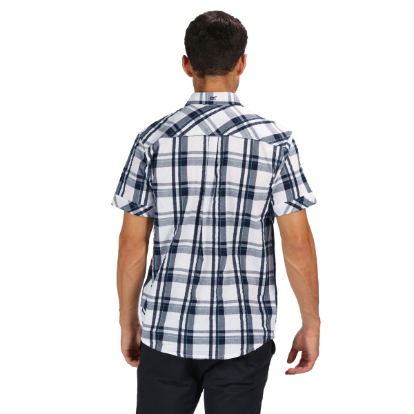 Vīriešu krekls Deakin III Short Sleeve Checked Shirt, 2A7, S Vīriešu krekls Deakin III Short Sleeve Checked Shirt, 2A7, S