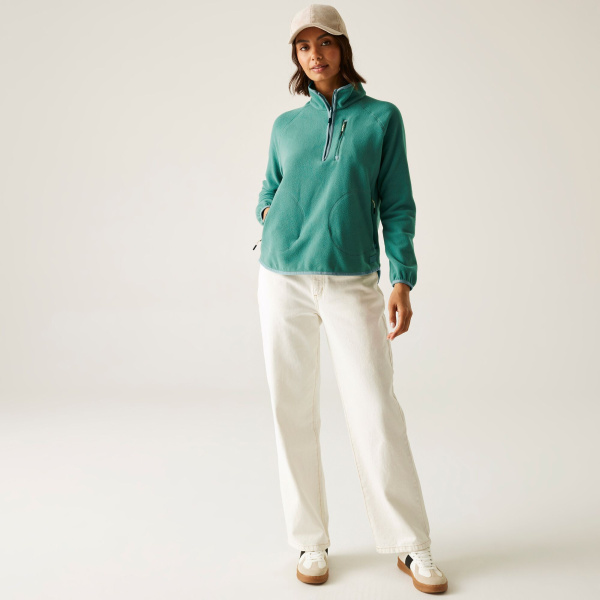 Women`s Frankie Half Zip Fleece, ZM6, 12 Women`s Frankie Half Zip Fleece, ZM6, 12