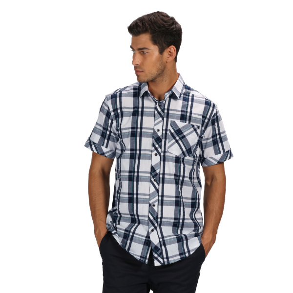 Vīriešu krekls Deakin III Short Sleeve Checked Shirt, 2A7, S Vīriešu krekls Deakin III Short Sleeve Checked Shirt, 2A7, S