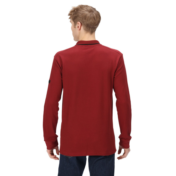 Men`s Leaonzo Long Sleeved Polo Shirt, XZH, S Men`s Leaonzo Long Sleeved Polo Shirt, XZH, S
