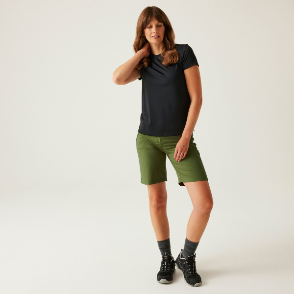 Women`s Xert Stretch Bermuda Light Shorts, 1W3, 42 Women`s Xert Stretch Bermuda Light Shorts, 1W3, 42